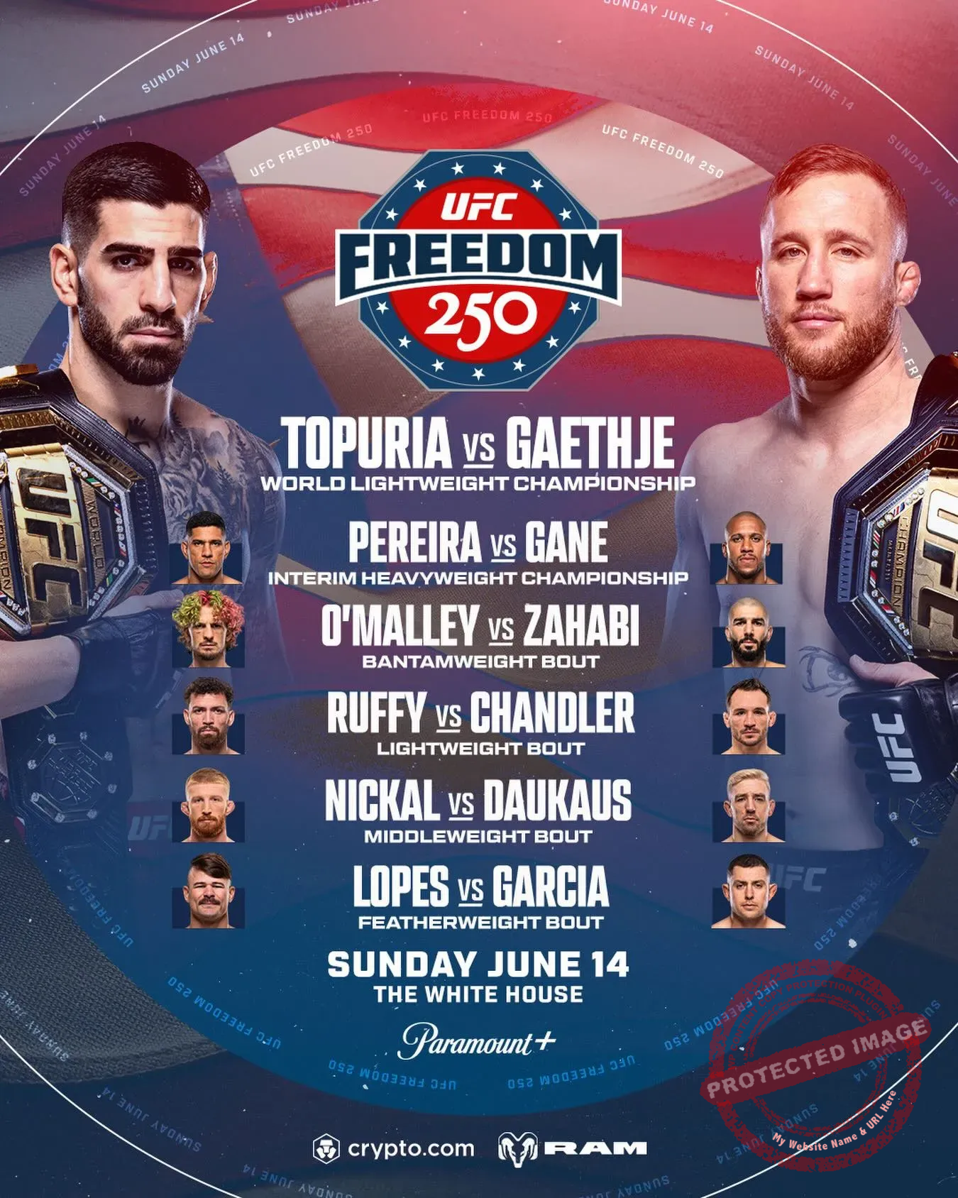 5 Hal yang Terjadi Setelah UFC Freedom 250: Aiemann Zahabi, Justin Gaethje, dan Ilia Topuria