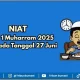 5 Keutamaan Puasa 1 Muharram 2026: Niat, Tata Cara, dan Jadwal Lengkap Puasa Sunnah di Bulan Suci Muharram