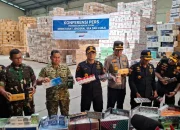 8,9 Juta Batang Rokok Ilegal Terbongkar, Djaka Budi Utama: Kerugian Negara Terselamatkan Rp8,66 Miliar