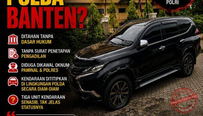 Ada Apa dengan Polda Banten? Oknum Paminal Diduga Terlibat Perampasan Kendaraan Milik Istri Anggota Polri