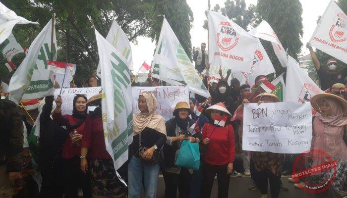 Aspirasi Ribuan Petani Bogor Sampai ke Menteri ATR/BPN, Sengketa Lahan PT BSS Jadi Sorotan