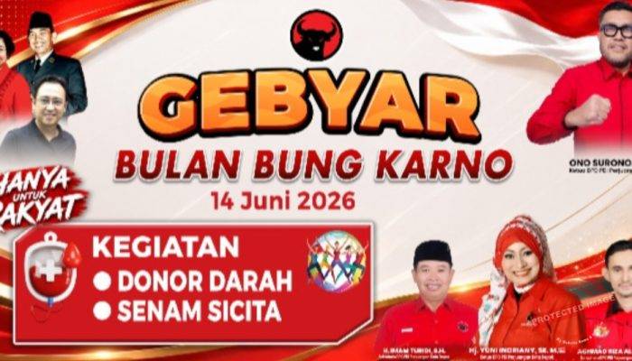 DPC PDI Perjuangan Depok Gelar Donor Darah dan Senam Sicita: Sehat Bersama, Berbagi untuk Sesama
