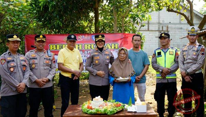 Berkah Dari Polisi BAIK, Mbah Lampi Terima Rezeki Bedah Rumah Kapolres Sragen di Momen HUT Bhayangkara ke-80