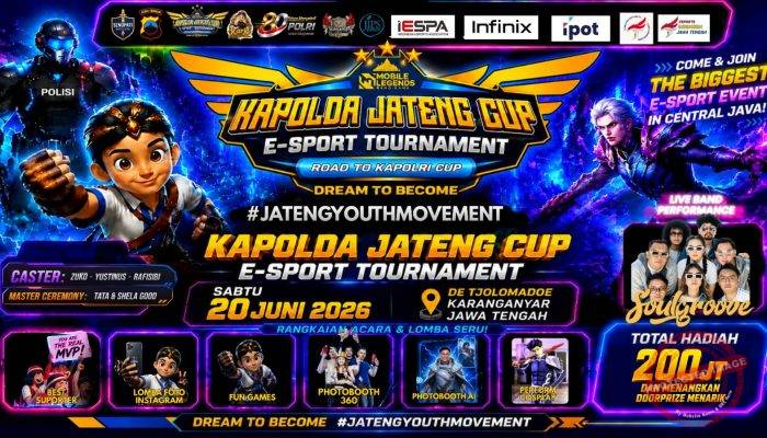 Polres Jepara Kirim Dua Tim E-Sports Unggulan Berlaga di E-sports Kapolda Cup 2026