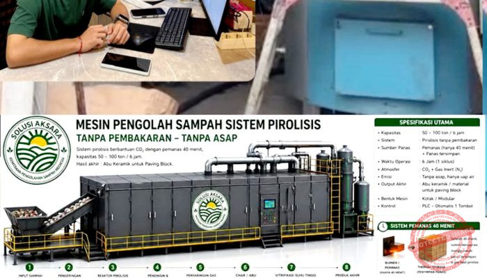 Mesin Pengolah Sampah “Solusi Aksara” Karya Made Hiroki Rampung, Target Uji Operasi 2 Bulan ke Depan