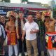 Pentas Seni Budaya Caci Asal Manggarai Sukses digelar di Tangerang Selatan