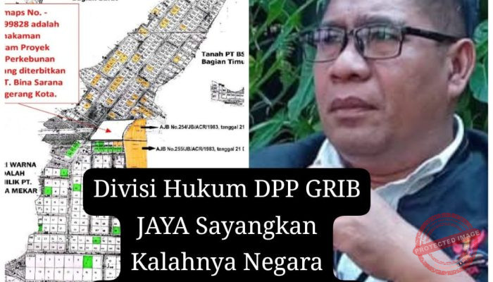 Pemilik Sah Dipersulit Kuasai Lahan, Divisi Hukum DPP GRIB JAYA Geram Terhadap Aksi Preman Tanah Berkedok ‘Penggarap’ Di Kav Perkebunan Tangerang