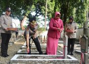 Polres Kudus Ziarah dan Tabur Bunga di TMP Setya Pertiwi Jelang Hari Bhayangkara ke-80