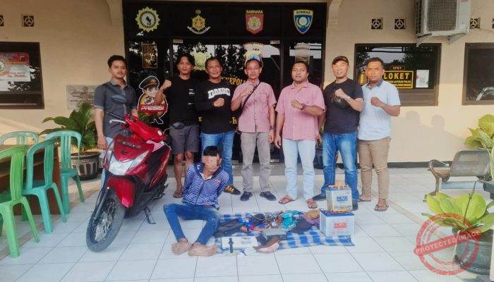 Polres Sragen Bekuk Pelaku Bobol Rumah di Masaran, Barang Curian Berhasil Disita