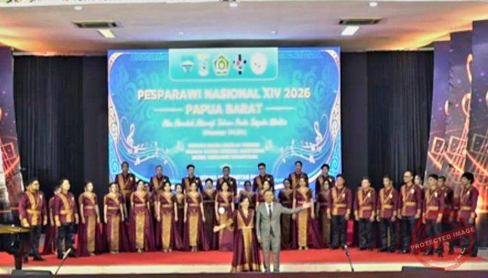 Guncang Unipa! Teriakan “Ewako” Menggelegar Saat Paduan Suara Sulsel Tampil Spektakuler di Kategori PSDC Pesparawi XIV