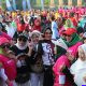 Pesta Rakyat HUT Bhayangkara ke-80, Kapolres Sragen Bagi-Bagi Handphone hingga 3 Sepeda Motor, Belasan Ribu Warga Padati CFD Alun-Alun Sragen