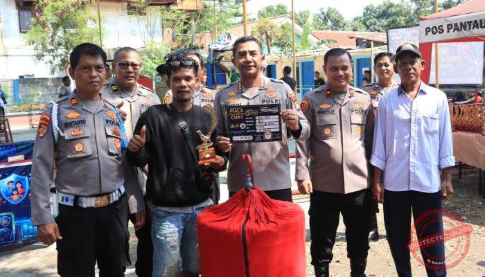 Sambut Hari Bhayangkara ke-80 Tahun, Ratusan Kicau Mania Meriahkan Festival Burung Berkicau Kapolres Cup I Jakarta Barat