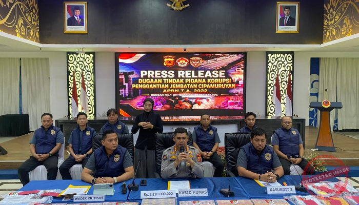 Modus Manipulasi Progres Proyek Jembatan Cipamuruyan Diungkap Polda Jabar