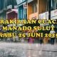 BMKG Manado Prakiraan Cuaca Hari Ini: 13 Juni 2026, Hujan Lebat di Beberapa Wilayah
