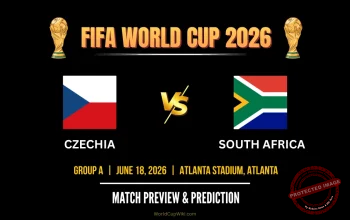 Czechia vs South Africa: Pertarungan Sengit di Piala Dunia 2026