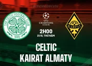 Kairat Almaty Siap Tantang Celtic di Liga Champions dengan 40 Juta Pound