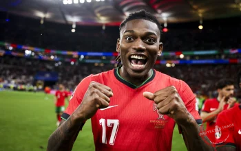 Rafael Leão Dikartu Merah, Portugal Menang 2-1 Atas Chile di Laga Uji Coba
