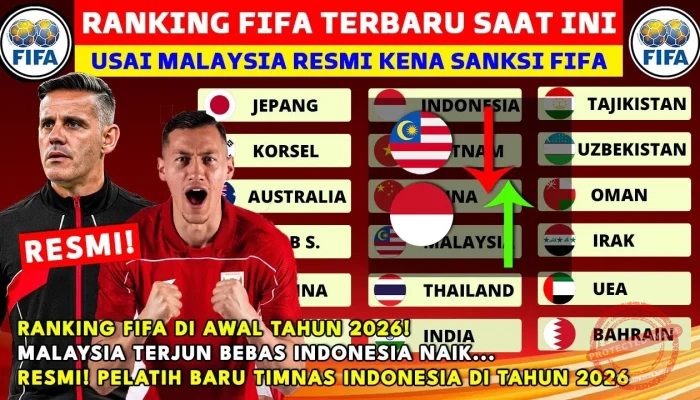Rank Fifa Terbaru 2026: 6 Pemain Melompat Naik di Power Rankings