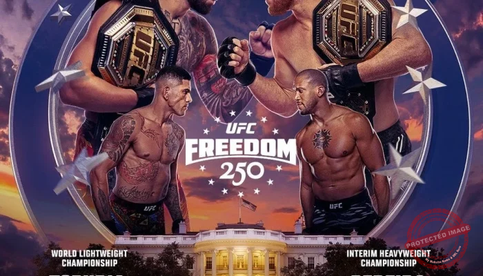 UFC Freedom 250: Live Sport di White House dengan Ilia Topuria vs Justin Gaethje