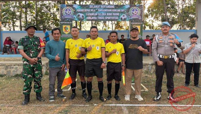 Dusun Nglaban Juarai Pordus Sepak Bola Girimarto 2026, Polres Wonogiri Pastikan Turnamen Berlangsung Aman dan Kondusif
