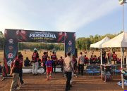 Polres Wonogiri Amankan Pembukaan Turnamen Persetama Damai Cup II di Pracimantoro, Ratusan Penonton Padati Lapangan Gedong