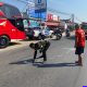 Pengendara Motor Terluka Usai Tabrak Bus di Baturetno, Satlantas Polres Wonogiri Lakukan Penanganan Cepat