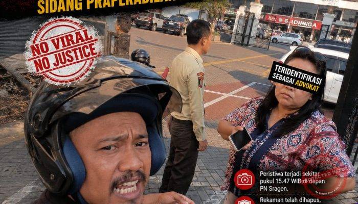 Teguh Riyanto Soroti Dugaan Sikap Oknum Advokat di PN Sragen: “Mengapa Minta Saya Ditahan Padahal Tak Ada Masalah Hukum?”