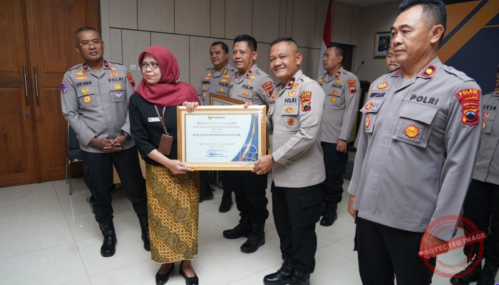Polres Karanganyar Raih Predikat Pelayanan Sangat Baik dari Ombudsman RI, Bukti Komitmen Hadir Melayani Masyarakat