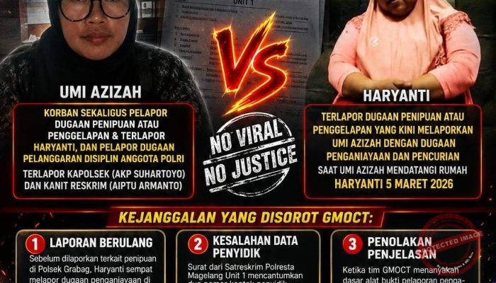 Flying Victim? Tersangka Penipuan Balik Melapor, Kinerja Satreskrim Polresta Magelang Dipertanyakan