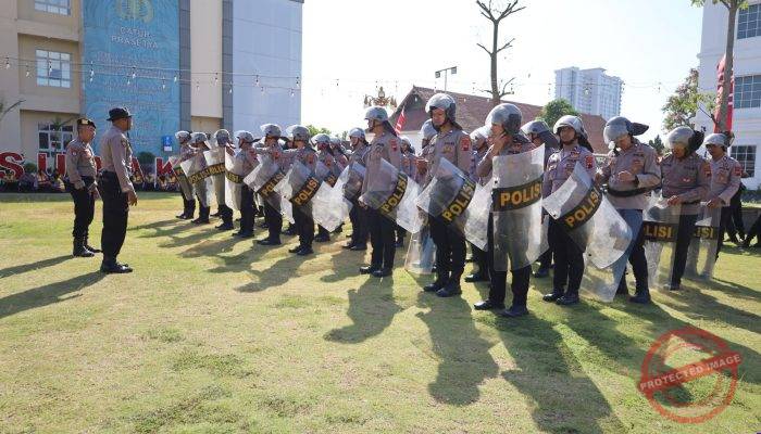 Polresta Surakarta Optimalkan Kesiapan Personel Melalui Latihan Peningkatan Kemampuan Dalmas