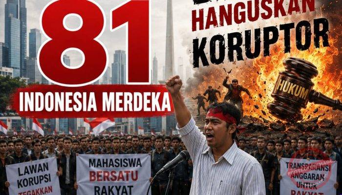 Menjelang Hari Kemerdekaan Bangsa Indonesia 17 Agustus 2026, Rakyat Bawah Menjerit Akibat Tekanan Ekonomi dan Korupsi yang Terus Menghiasi Pemberitaan