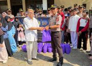 Siswa SIP Angkatan 56 TA 2026 Resimen Parakrama Pradhana Pengiriman Polda Jawa Tengah Gelar Bakti Sosial di Panti Asuhan Muslimin Sukabumi