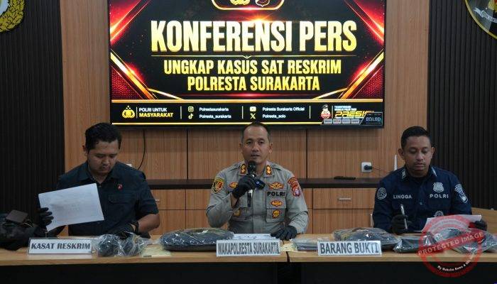 Polresta Surakarta Ungkap Kasus Pencurian Bermodus Manfaatkan Kepercayaan, ART Gasak Uang dan Perhiasan Rp130,4 Juta