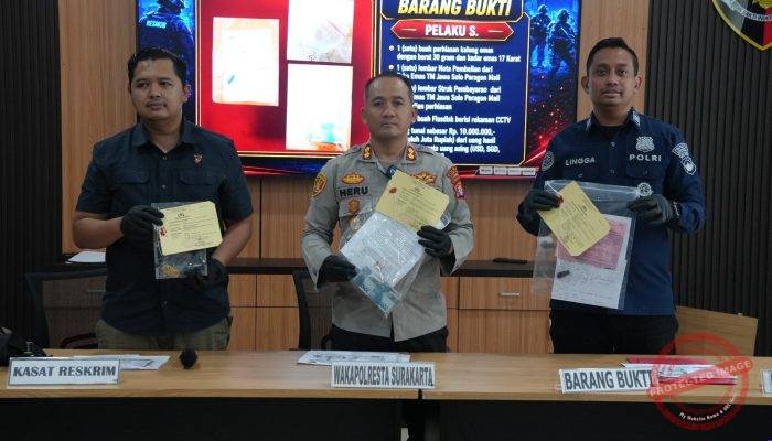 Sasar Rumah Lansia, Dua Pelaku Pencurian Lintas Provinsi Dibekuk Polresta Surakarta