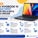 Rekomendasi Laptop Murah untuk Belajar dan Tugas Online: ASUS Vivobook 14
