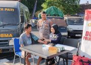 Pelayanan Kesehatan Gratis Warnai Kegiatan di Alun-alun Pati, Polresta Pati Layani Masyarakat