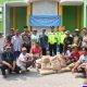 Polres Boyolali Bantu 20 Sak Semen untuk Rabat Beton Jalan Masjid Al Faqih