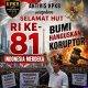 HUT RI Ke-81, Semangat Antikorupsi Terus Digalakkan, Aktivis KPKB Lanjut Pantau di Tingkat Nasional
