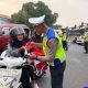 Semarak HUT RI ke-81, Polres Boyolali Bagikan 310 Bendera Merah Putih