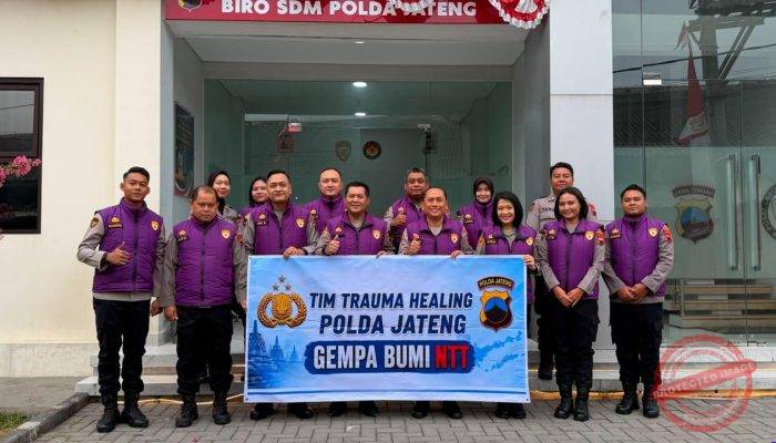 Polda Jateng Siapkan Keberangkatan Tim Trauma Healing ke Wilayah Bencana di NTT, Wujud Komitmen Polri Hadir Untuk Masyarakat