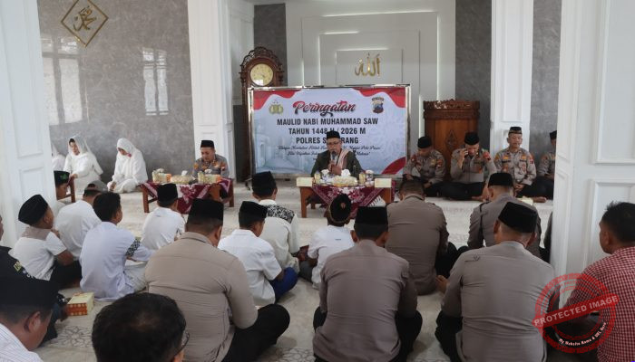 Peringati Maulid Nabi Muhammad SAW 1448 H, Kapolres Ajak Personel Teladani Akhlak Rasulullah