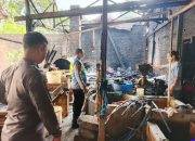 Polsek Ngemplak Gerak Cepat Tangani Kebakaran Pengolahan Tahu