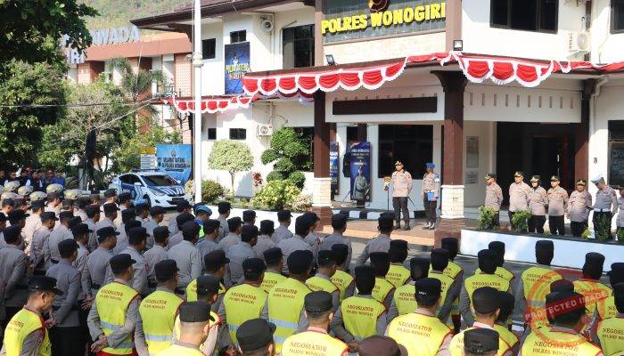 Polres Wonogiri Siapkan Personel Hadapi Situasi Kontijensi dan Aksi Unras