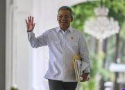 Ekonomi Paruh Kedua 2026 — Suahasil Nazara memberikan keterangan pers terkait proyeksi pertumbuhan ekonomi di kantor Bank Indonesia, Jakarta.