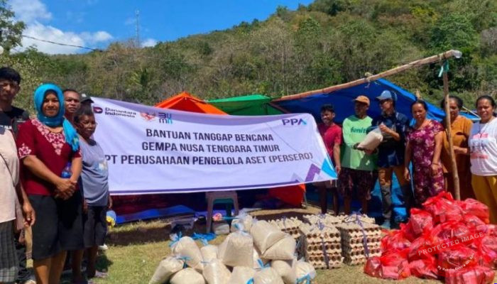 PPA dan BNPB Salurkan 2 Ton Bantuan untuk Korban Gempa NTT