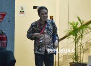 Eks Dirjen Penyelenggaraan Haji dan Umrah Hilman Latief dalam sidang di Pengadilan Tipikor Jakarta Pusat.