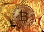Grafik pergerakan harga Bitcoin yang menguat menembus level US$ 87.000.