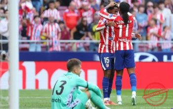 Atletico Madrid Kalahkan Osasuna 4-0, Naik ke Peringkat Ketiga
