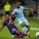 Barcelona Feyenoord — Pemain Barcelona bersiap menghadapi Feyenoord di Liga Champions di Spotify Camp Nou