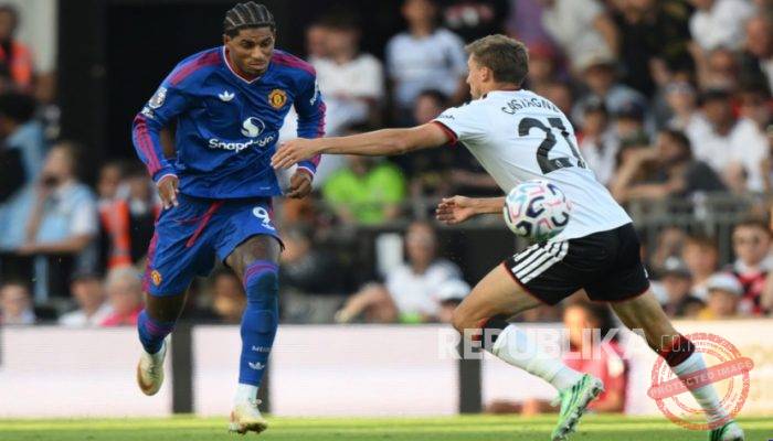Marcus Rashford Cedera saat MU Ditahan Imbang Fulham